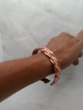 Pure Copper Men's Thick XL Bracelet