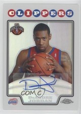 2008-09 Topps Chrome Refractor 241/476 DeAndre Jordan #249 Auto 3bs