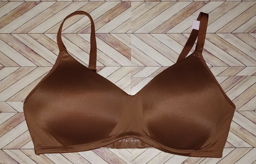 Women's Jockey Lined Wirefree Bra Size 36D New Without Tags Brown