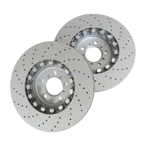 For BMW F80 F87 F82 Pair Set of 2 Front 380mm Brake Disc Rotors US - Foto 4 di 15