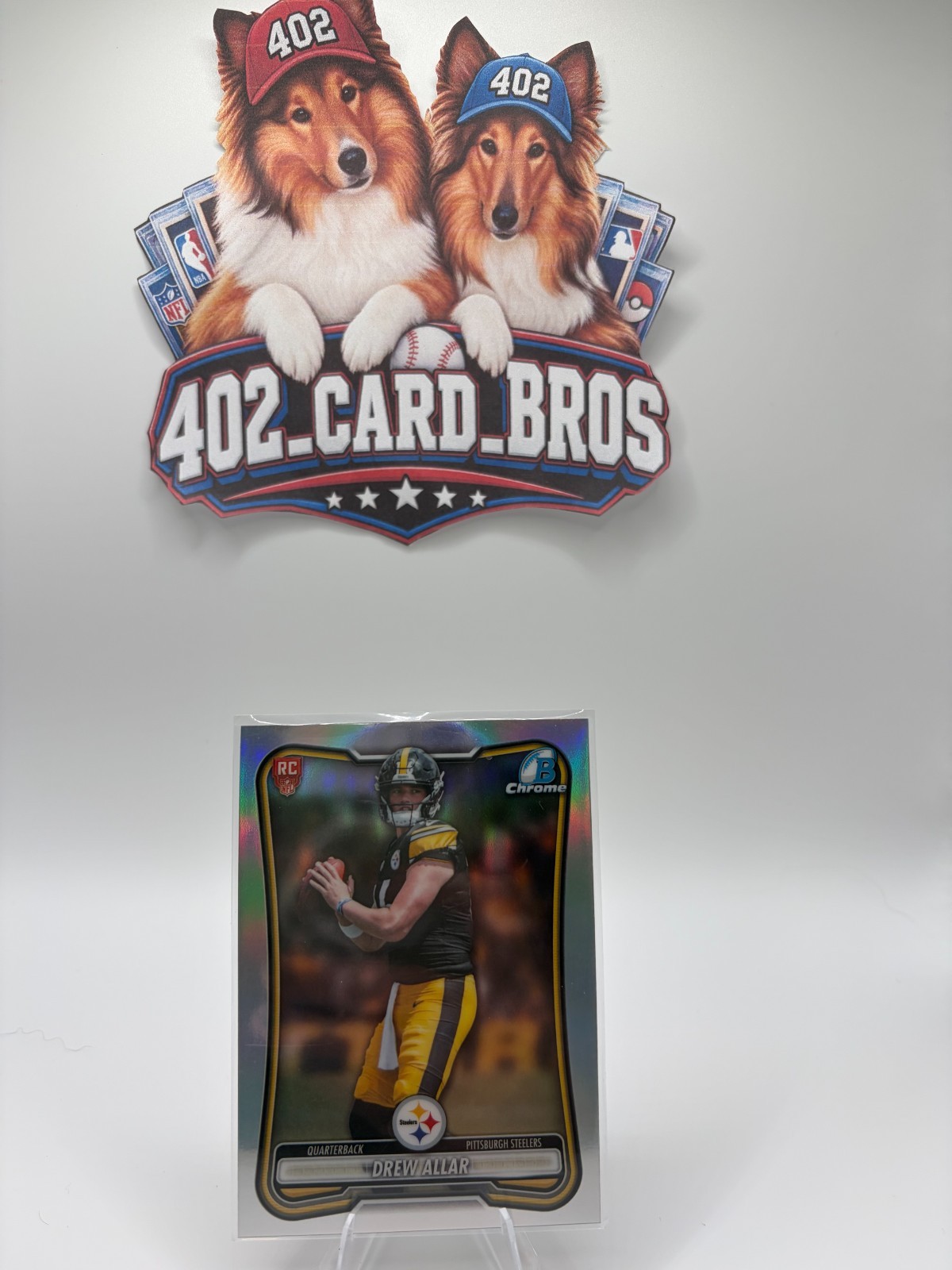 Drew Allar RC Bowman Football Red Rookie