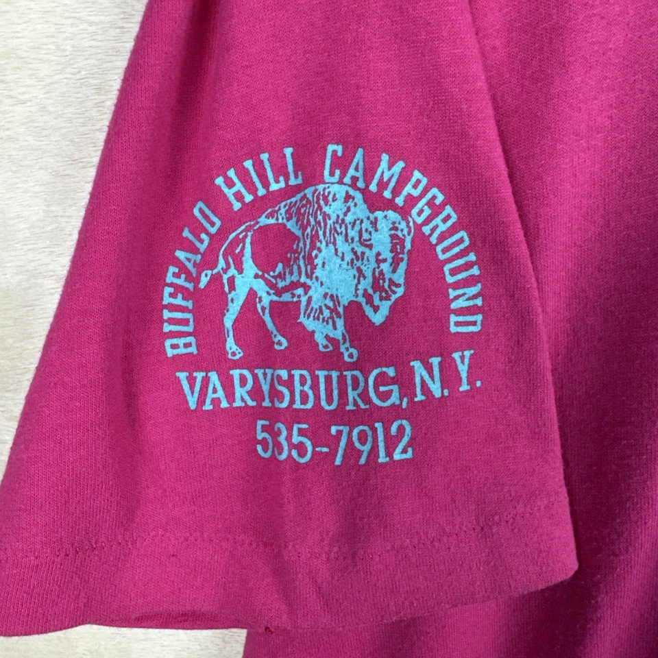 Camiseta Jerzees Vintage Años 90 Torneo de Tenis Buffalo NY Puntada Única Talla Grande Foto 3 de 4