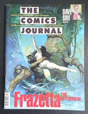 The Comics Journal #174 (Feb1995) Frank Frazetta Cover & Interview + Dave Sim VF