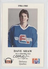 1984-85 Pepsi Fredericton Express Police David Shaw #2 8d2