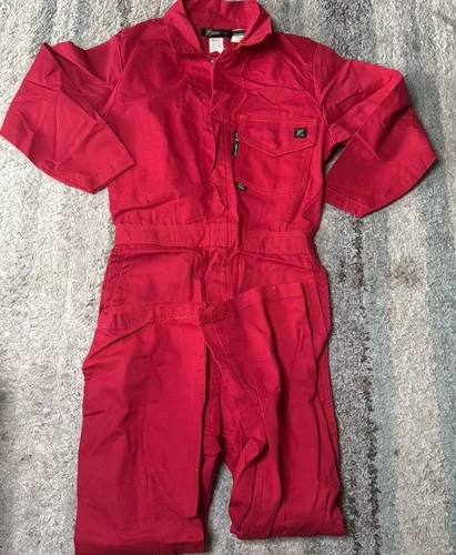 Neese Indura Westex Wear HRC2 FR Shirt Size Medium 38/40 Red Coveralls image 2