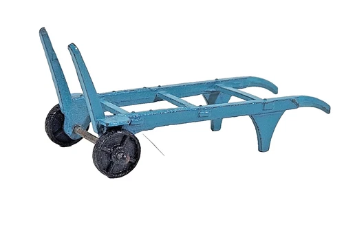 Dinky Toys 107a  Sack Truck Barrow Original Blue Color Model Ref. 1198 Vintage.