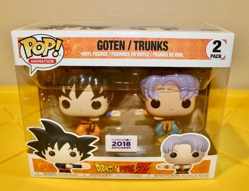 FUNKO POP! Dragon Ball Z- DBZ Goten & Trunks Fusion Funimation Exclusive 2018