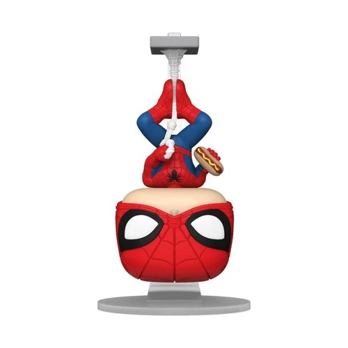 Spiderman - Spiderman with Hot Dog (Upside Down) Pop! Vinyl
