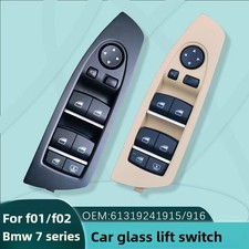 61319241915 / 916 Electric Master Power Window Switch For BMW 7 Series F01 F02