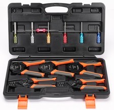 Closed Barrel Crimp Tool, Weather Pack Crimpers, Deutsh Connector Kit