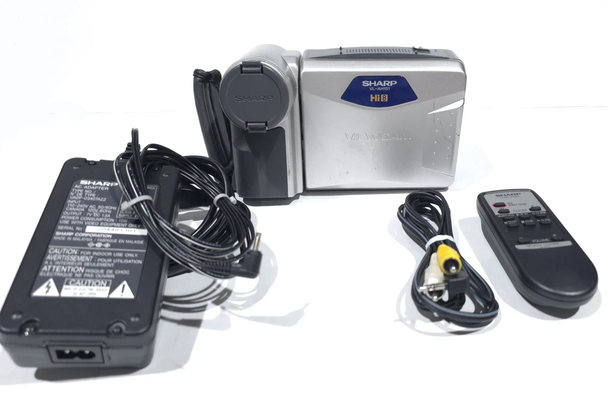 Sharp Viewcam 400x Digital Zoom Hi8 Camcorders for sale | eBay