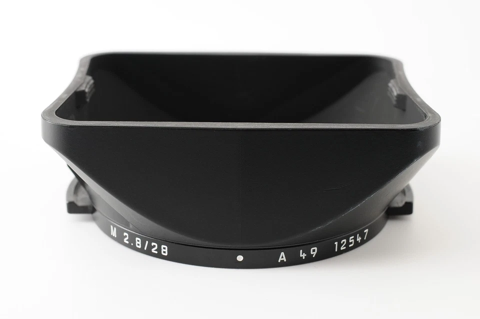 [Exc+5] Capucha Leica 12547 para lente 28 mm f2,8 Elmarit M E46 de JAPÓN Foto 2 de 4