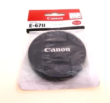 Canon 67mm front lens cap E-67II