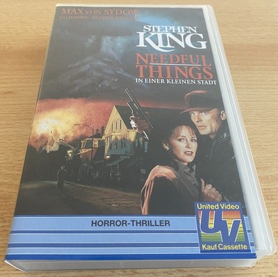 Stephen King - Needful Things - VHS Kassette