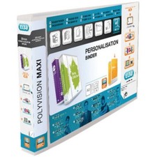 NEW Elba Polyvision Maxi Clear A3 Landscape Ring Binder Presentation Art Project