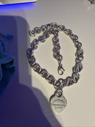Tiffany Co. Necklace Return to Tiffany Heart