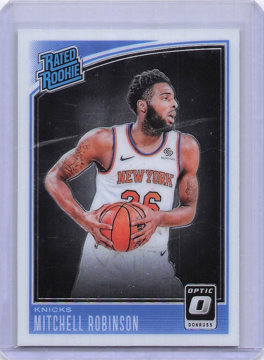 2018-19 Donruss Optic #163 Mitchell Robinson Rookie / New York Knicks