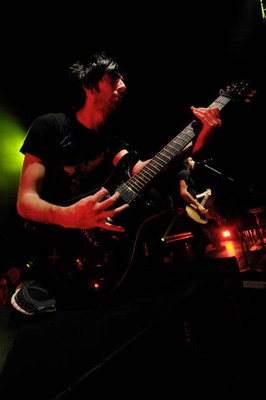 Jack Barakat from All Time Low live on stage at the Bristol Academ- Old Photo 2
