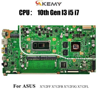 X712FLC Motherboard For ASUS X712FJG X712FF S712F Mainboard W/ 10TH GEN CPU