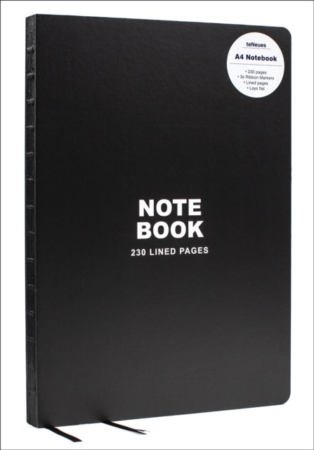 Black A4 Notebook (Notebook / blank book)