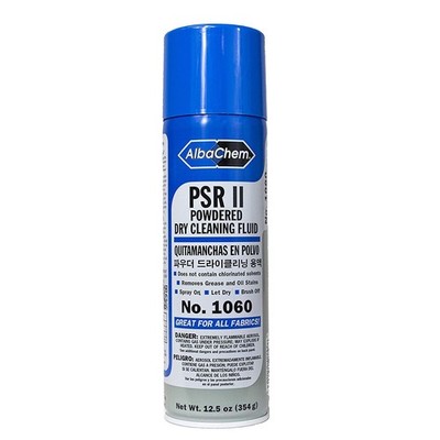 AlbaChem PSR II Powdered Dry Cleaning Fluid Spot Remover 12.5 Oz.
