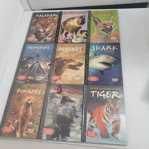 Natural Killers Predators Close-Up Wildlife DVDs Set 1-26 Partially Sealed - Picture 2 of 5