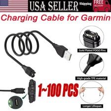USB Charger for Garmin Fenix 5X Vivoactive 3 Vivosport Watch Charging Cable Cord
