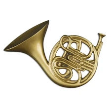 French Horn Musical Instrument  Personalized Christmas Tree Ornament