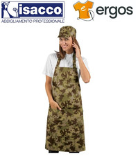 Isaac SCHÜRZE Geschirr 70x90 Koch Küche Kellner Barista Pub Camouflage