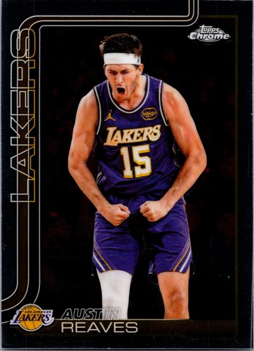 Austin Reaves – 2025-26 Topps Chrome Updates Basketball · Base Cards #54 Austin Reaves