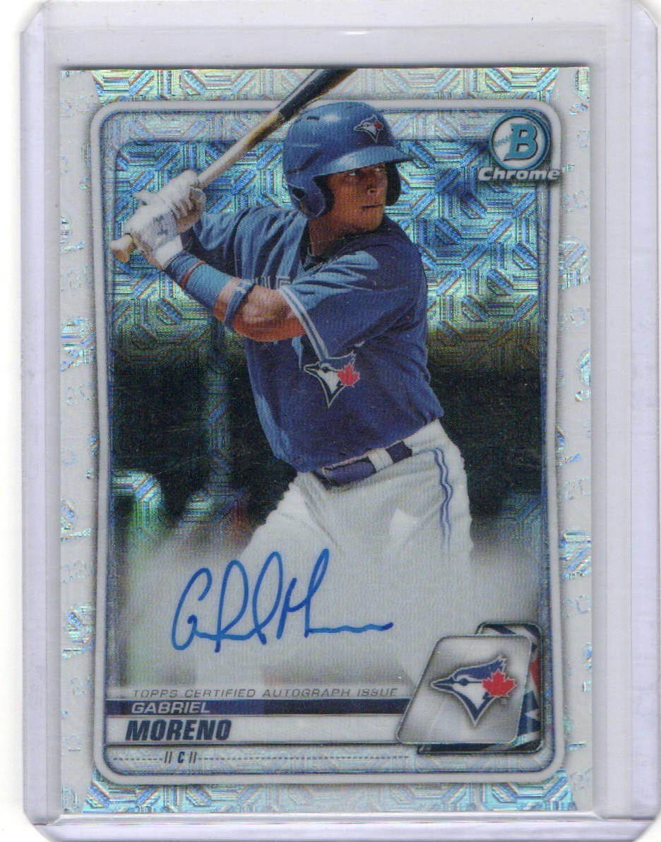 2020 Topps Bowman Chrome Gabriel Moreno