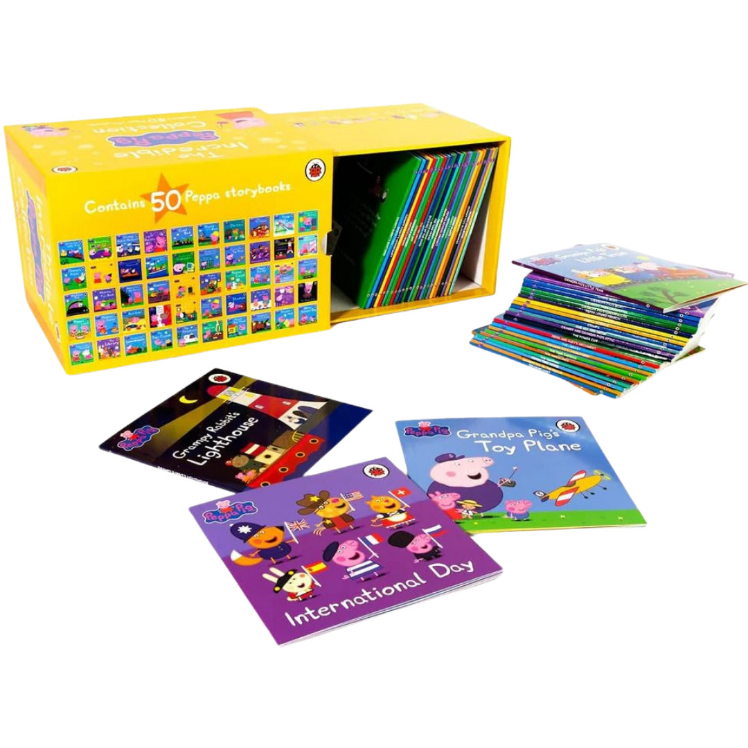 The Incredible Peppa Pig Collection - 50 Story Books Yellow Box Set by Ladybird — image 11