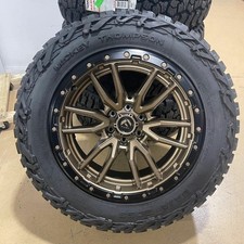 20x10 Fuel Bronze Rebel Wheels 33 Baja Boss At Tires 5x5.5 Dodge Ram 1500 Class