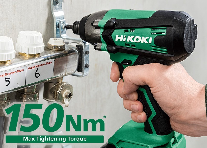 HiKOKI WH18DFX 18v Cordless Impact Driver 150nm Variable Speed BARE UNIT