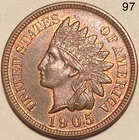 1905 Indian Head Penny Cent