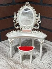 BARBIE 1965 SKIPPER JEWELED VANITY by SUSY GOOSE VINTAGE ORIGINAL W/ SEAT SUZY