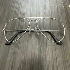 Ray-Ban Sunglasses Frame Only RB3025 Aviator Large Metal Gunmetal Italy 55 14