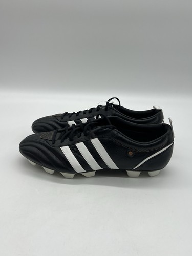 Adidas Telstar II FG 013927 Men  12 Black Leather Cleats Football/Soccers boots.