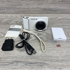 Samsung Galaxy EK-GC110 Digital Camera 16.3MP 21X Zoom White NO Battery WORKS
