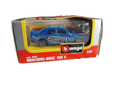 BURAGO MERCEDES- BENZ 190 E COD 4102 - 1:43 (PRE - OWNED)