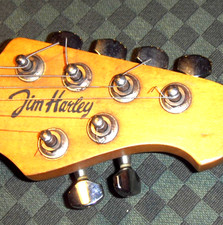 JIM HARLEY POCs Chitarra elettrica stile vintage MusicMan Stingray Axis Sunburst