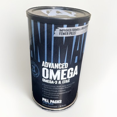 Animal Omega-3 & EFA's  Universal nutrition The Essential EFA Stack (30 Packs)