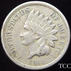 1860 INDIAN HEAD CENT ~ FULL LIBERTY ~ ORIGINAL 1c PENNY COIN ~ TCC