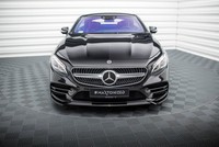 Maxton Design Frontlippe V.1 Passend FüR Mercedes S Coupe Amg-Line C217 FL Schwa