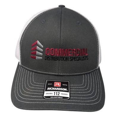 Commercial Distribution Specialists Snapback Trucker Hat Gray One Size