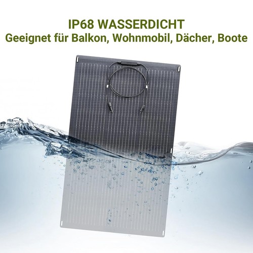 ALLPOWERS Panel Solar 200W 32V Módulo Solar Monocristalino Flexible para Porches - Imagen 7 de 7