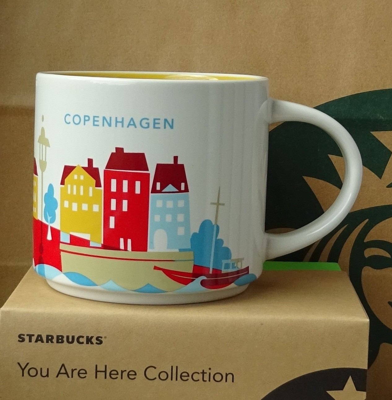Starbucks You Are Here Copenhagen City Mug 14oz