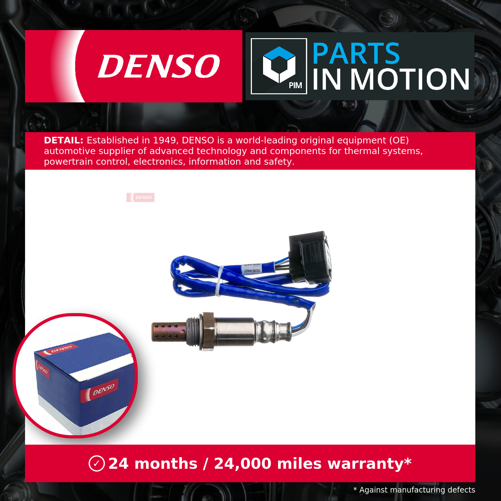 Fits DENSO DOX-0427 Lambda Sensor Direct Fit - Image 11