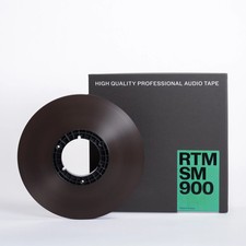 RTM SM900 Reel to Reel Analog Recording Tape ½” NAB Pancake 762m Ø10.3"