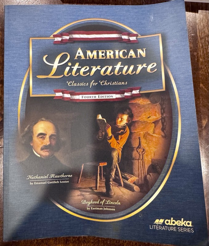 Abeka American Literature Fourth Edition Classics for Christians 2022